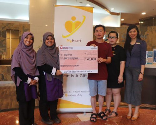 Fund Distribution To Tang Gaa Xin For Heart Surgery In Gleneagles Hospital