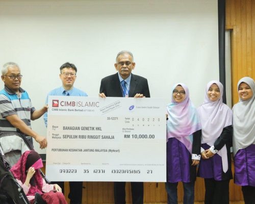 RM 10,000 Fund Distribution To Genetic Department Kuala Lumpur Hospital.